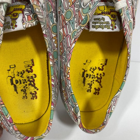 Van's Beatles Yellow Submarine Shoes All You Need - Picture 15 of 16